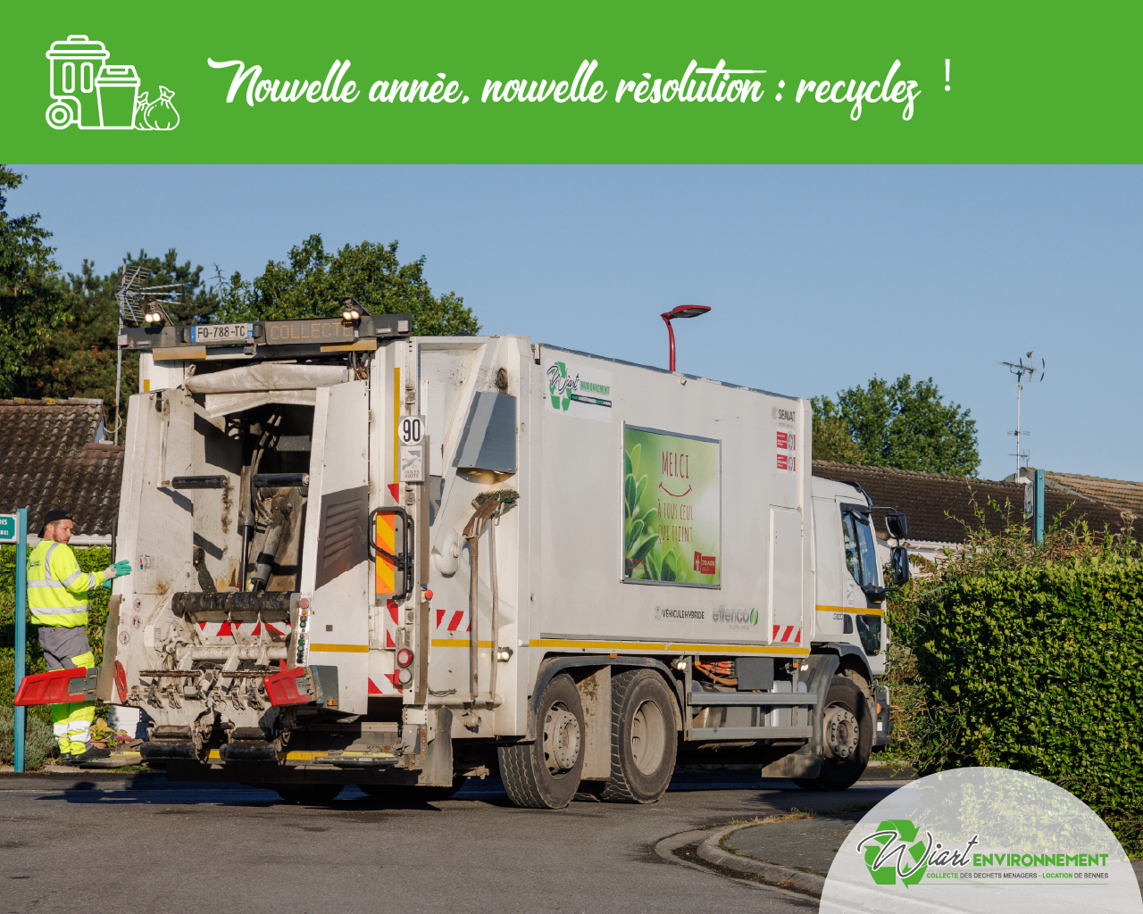 nouvelle année, nouvelle résolution : recyclez !