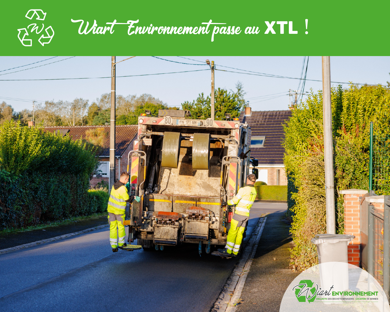 camion XTL flotte respectueuse de l'environnement
