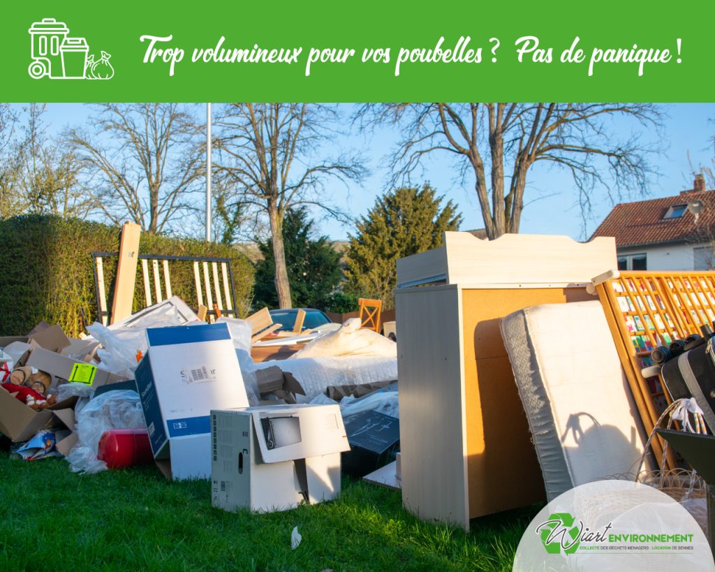 Encombrants poubelles service wiart