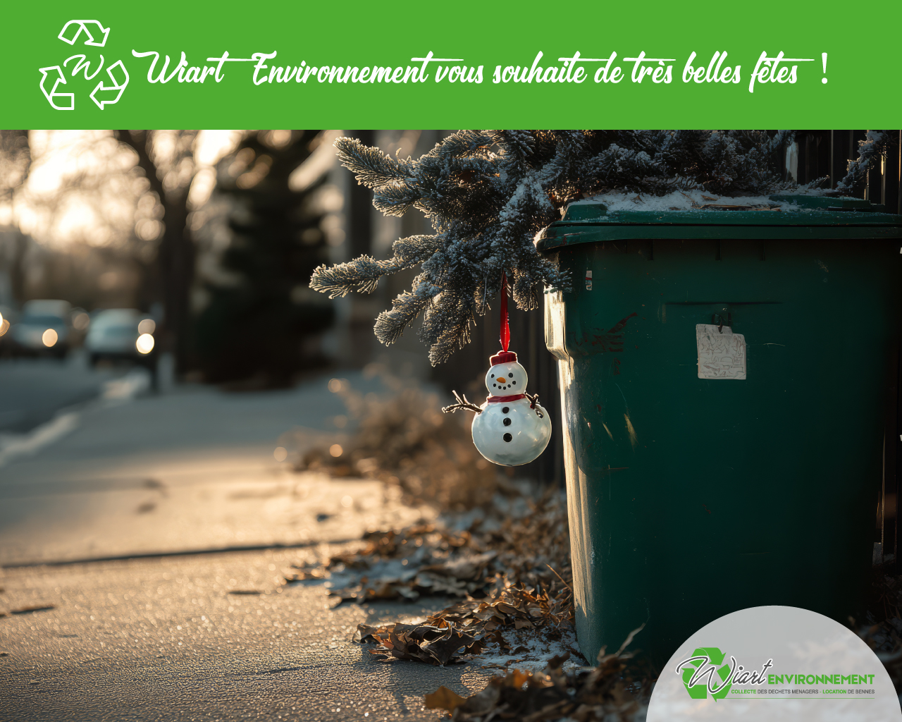 très belles fêtes de fin d'année de wiart environnement