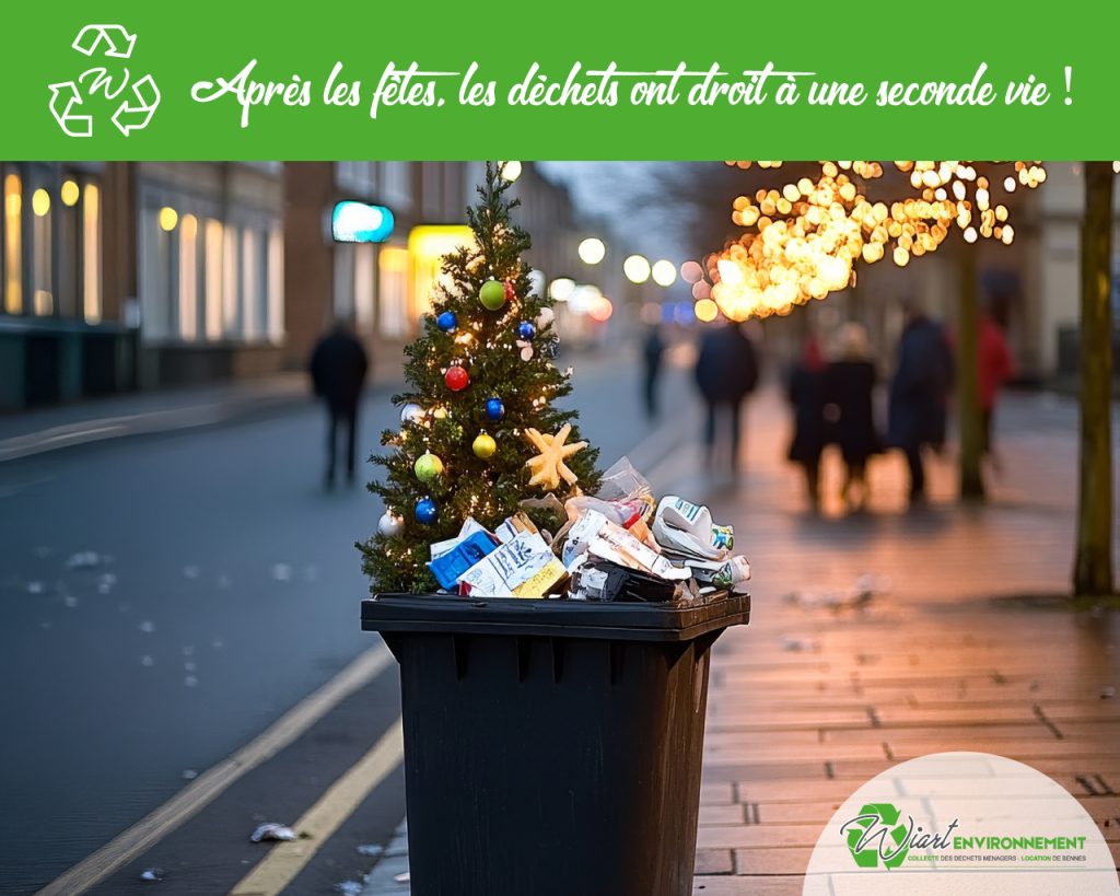 Après les fêtes, les déchets ont droit à une seconde vie