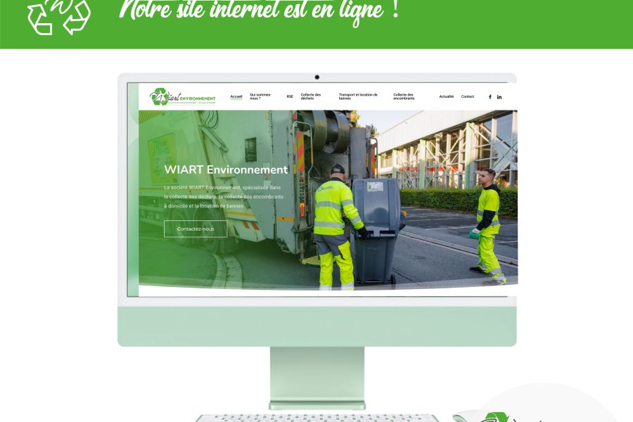 site internet WIART Environnement planning de collecte