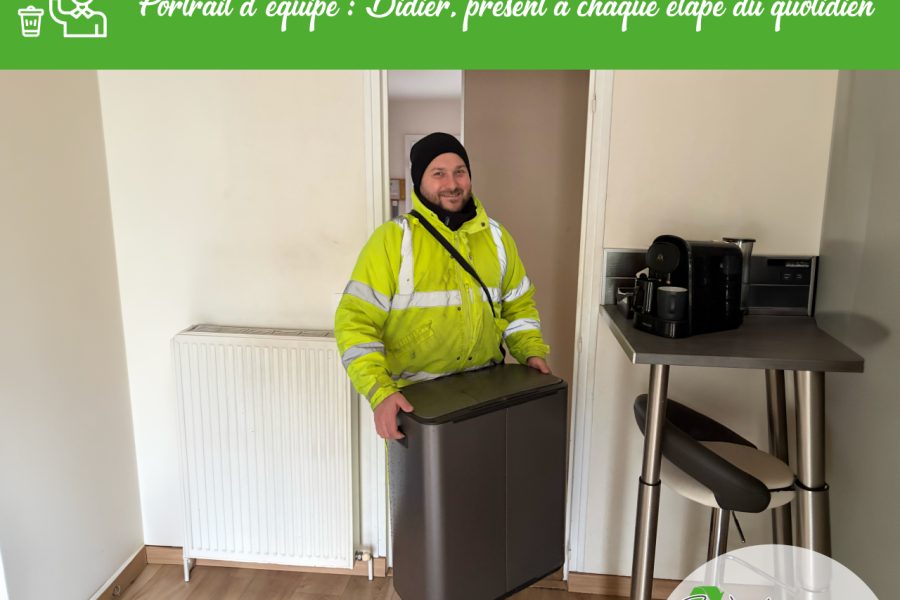 Portrait d’équipe : Didier, présent à chaque étape du quotidien