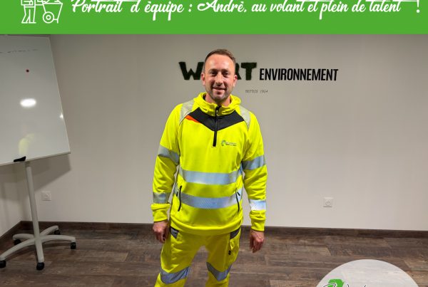 Portrait d’équipe : André, au volant et plein de talent