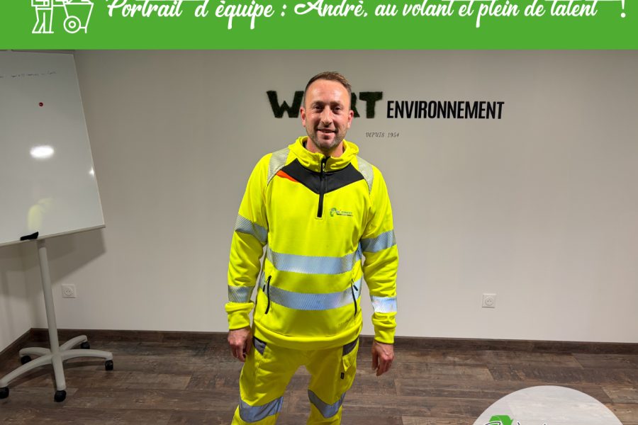 Portrait d’équipe : André, au volant et plein de talent