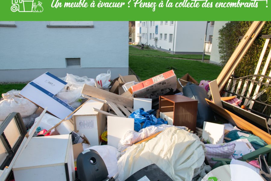 collecte des encombrants évacuer meubles